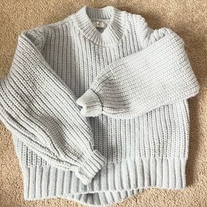 h&m chunky knit sweater